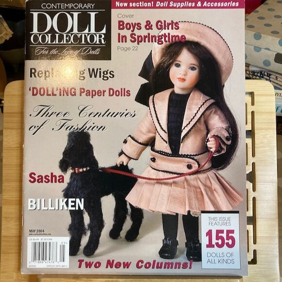 Vintage Y2K Lot of 3 Contemporary Doll Collector Magazines (Jan, Mar, May 2004) - Picture 4 of 4